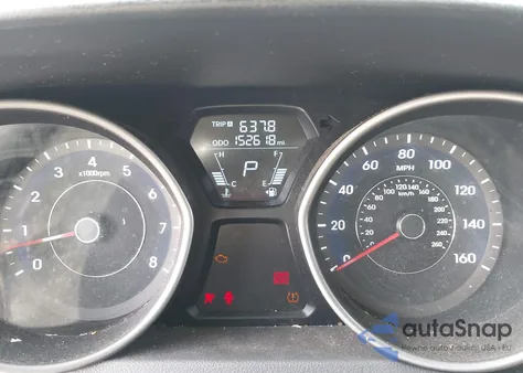 2011 Hyundai Elantra Gls z USA, uszkodzony, nr VIN 5NPDH4AE0BH028334